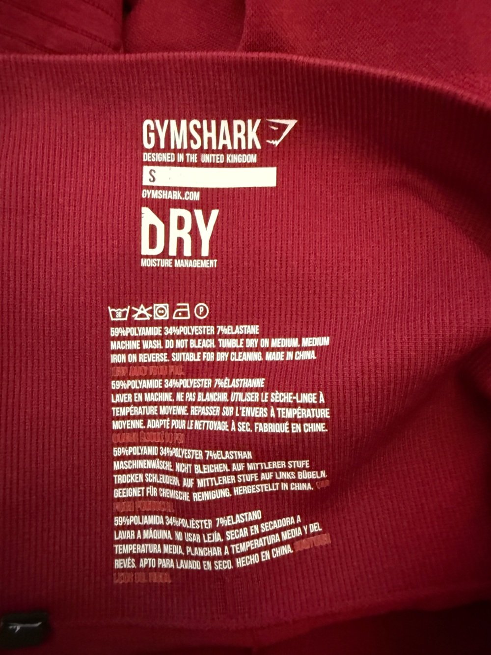 Gymshark Raspberry Leggings - Picture 6 of 6